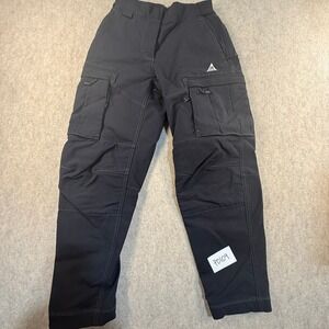 Nike ACG Mens Cargo Pants Black Technical Gorpcore Outdoor Trousers XS